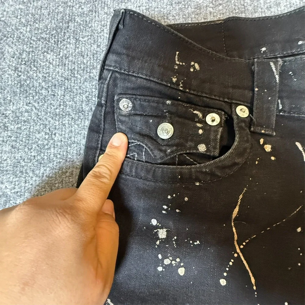 True Religion tear brown